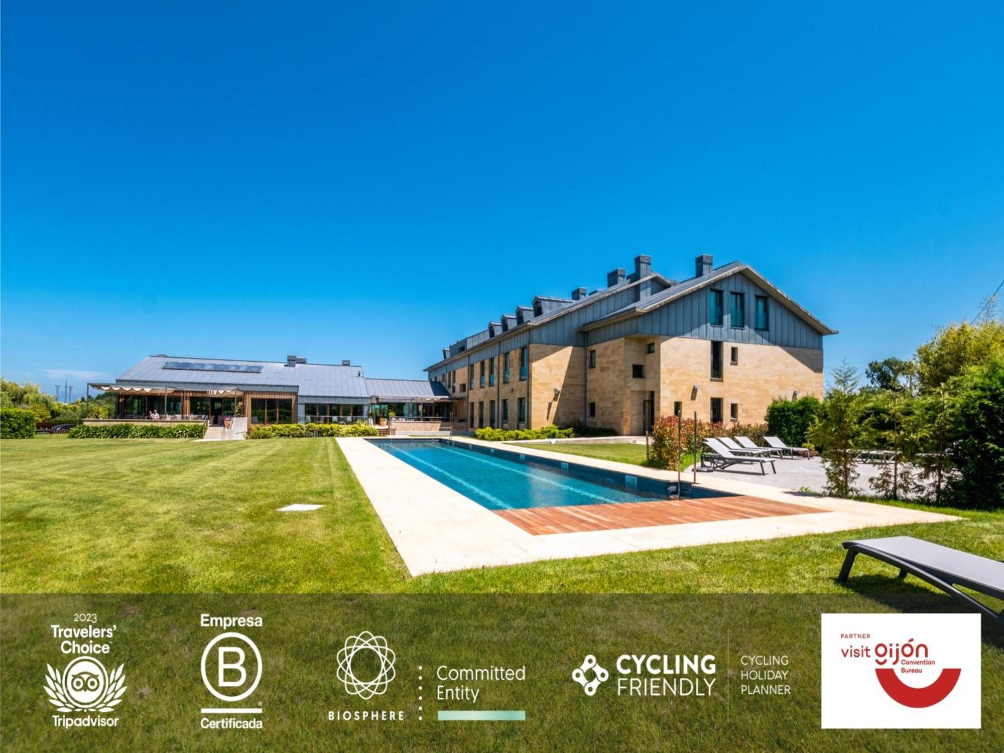 Hotel Artiem Asturias Quintueles Exterior foto